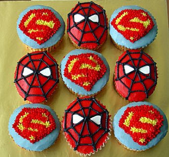 Spiderman Birthday Cake on Birthday Cupcakes Spiderman Superhero     Best Cakes