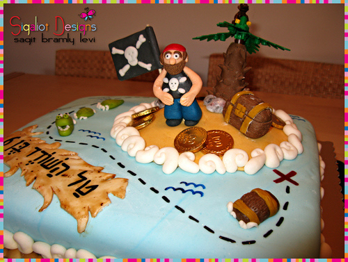 Pirate Birthday Cake