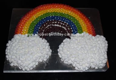 Rainbow Birthday CakesA