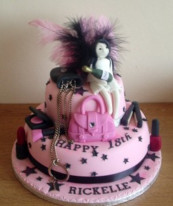 18th birthday cake girl