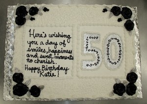 50th Birthday Cake Decoration Ideas