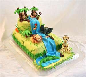 Cute Jungle Cakes