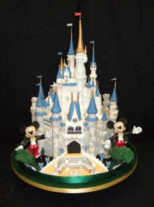 Disney Castle Wedding Cake