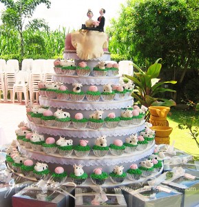 Fun Unique Cupcake Wedding Cakes