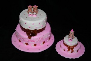 Girls 1st birthday smash cake