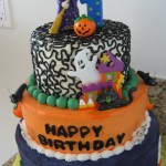Halloween Birthday Cakes