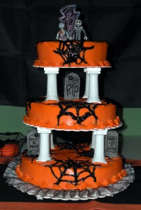 Halloween Wedding Cakes