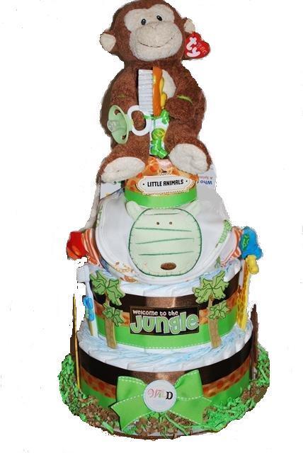 Jungle Baby Shower Cakes