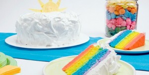 Rainbow Birthday Cake recipe