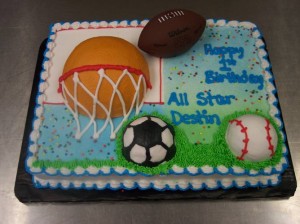 Sports Themed Cakes