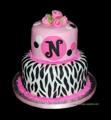 Zebra Birthday Cakes