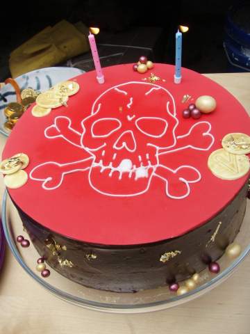 Pirates Birthday Cakes