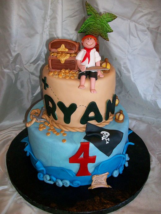 Pirates Birthday Cakes