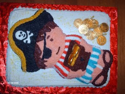 Pirates Birthday Cakes