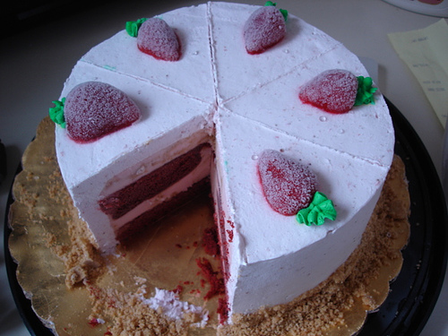 Tired of chocolate cake? Try red velvet birthday cake