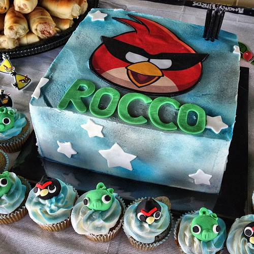 Angry Birds Cake2