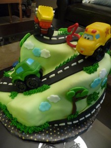Car Boy Birthday Cake